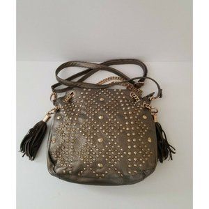 Symeli Studded Rhinestone Bag, Purse Handbag Large, Hippie, Bling see pictures